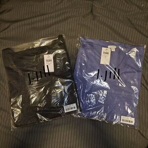 J. Jill Black and Blue Sweater Duo